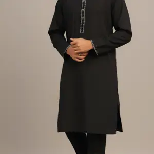 Elegant Pakistani Jacquard Panjabi by Togor & Tweed, featuring intricate woven patterns and premium craftsmanship.