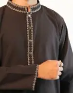 Elegant Pakistani Jacquard Panjabi by Togor & Tweed, featuring intricate woven patterns and premium craftsmanship.