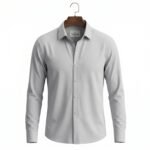 Light Gray Printed Shirt - Image 2