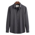 Navy Blue Ocean Stripped Shirt - Image 2